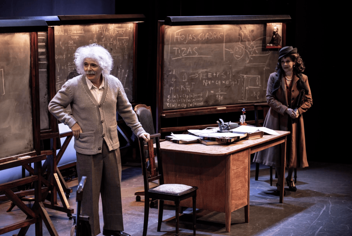 Luis Machín, el actor camaleón: de Sigmund Freud a Albert Einstein